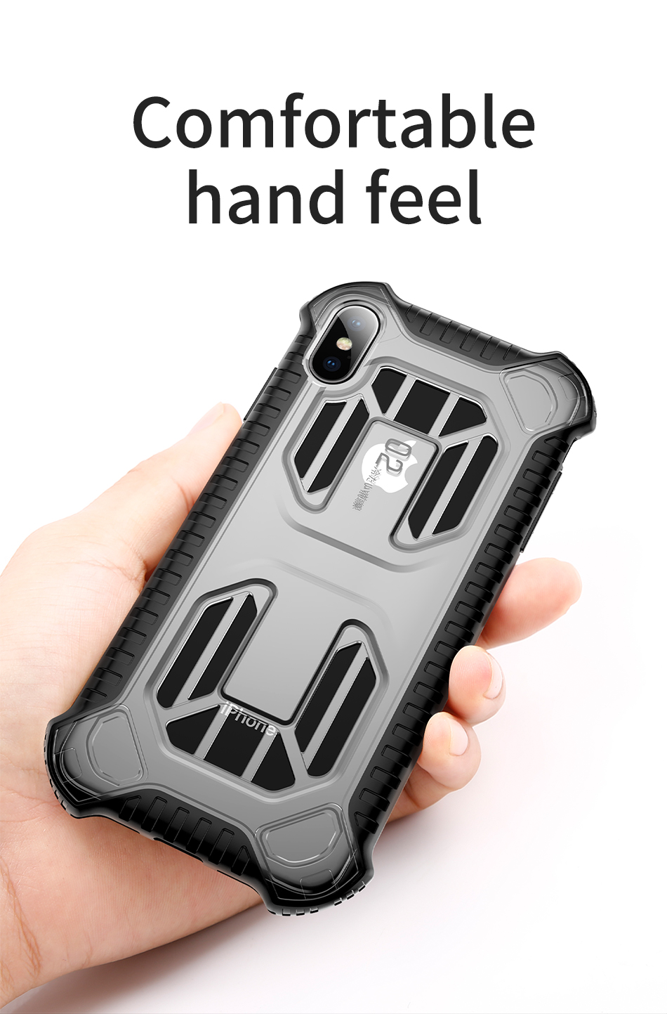 Baseus-Armor-Protective-Case-For-iPhone-XS-Max-Shockproof-Heat-Dissipation-Back-Cover-1377540-8