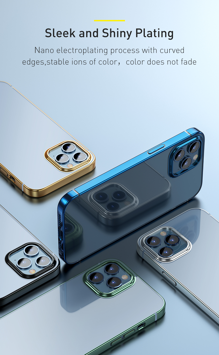Baseus-Plating-Ultra-thin-Crystal-Clear-Transparent-Non-Yellow-Shockproof-Soft-TPU-Protective-Case-f-1741026-3