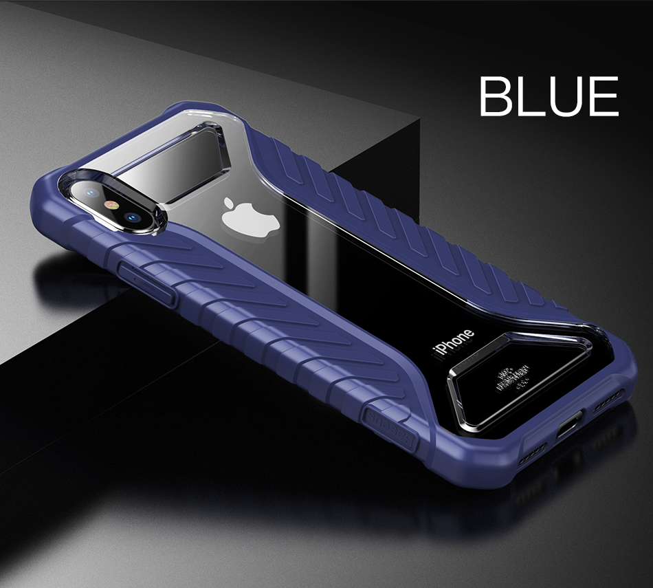 Baseus-Shockproof-Dropproof-Protective-Case-For-iPhone-XS-Hybrid-PC-TPU-Back-Cover-1377707-11