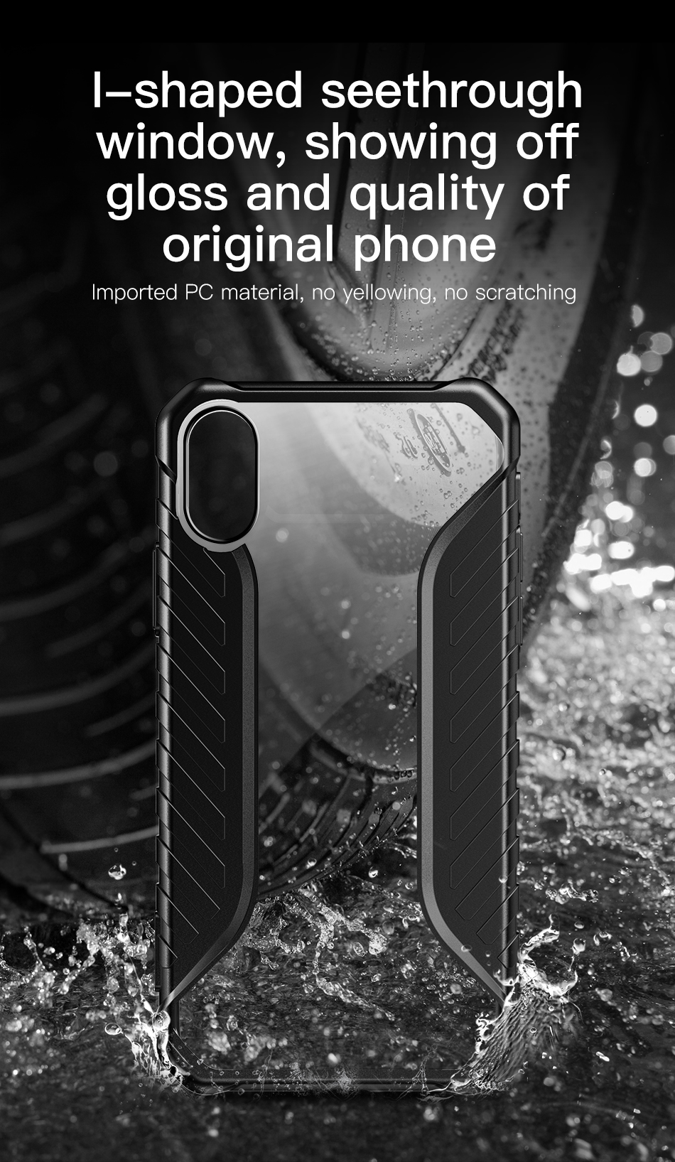 Baseus-Shockproof-Dropproof-Protective-Case-For-iPhone-XS-Hybrid-PC-TPU-Back-Cover-1377707-5