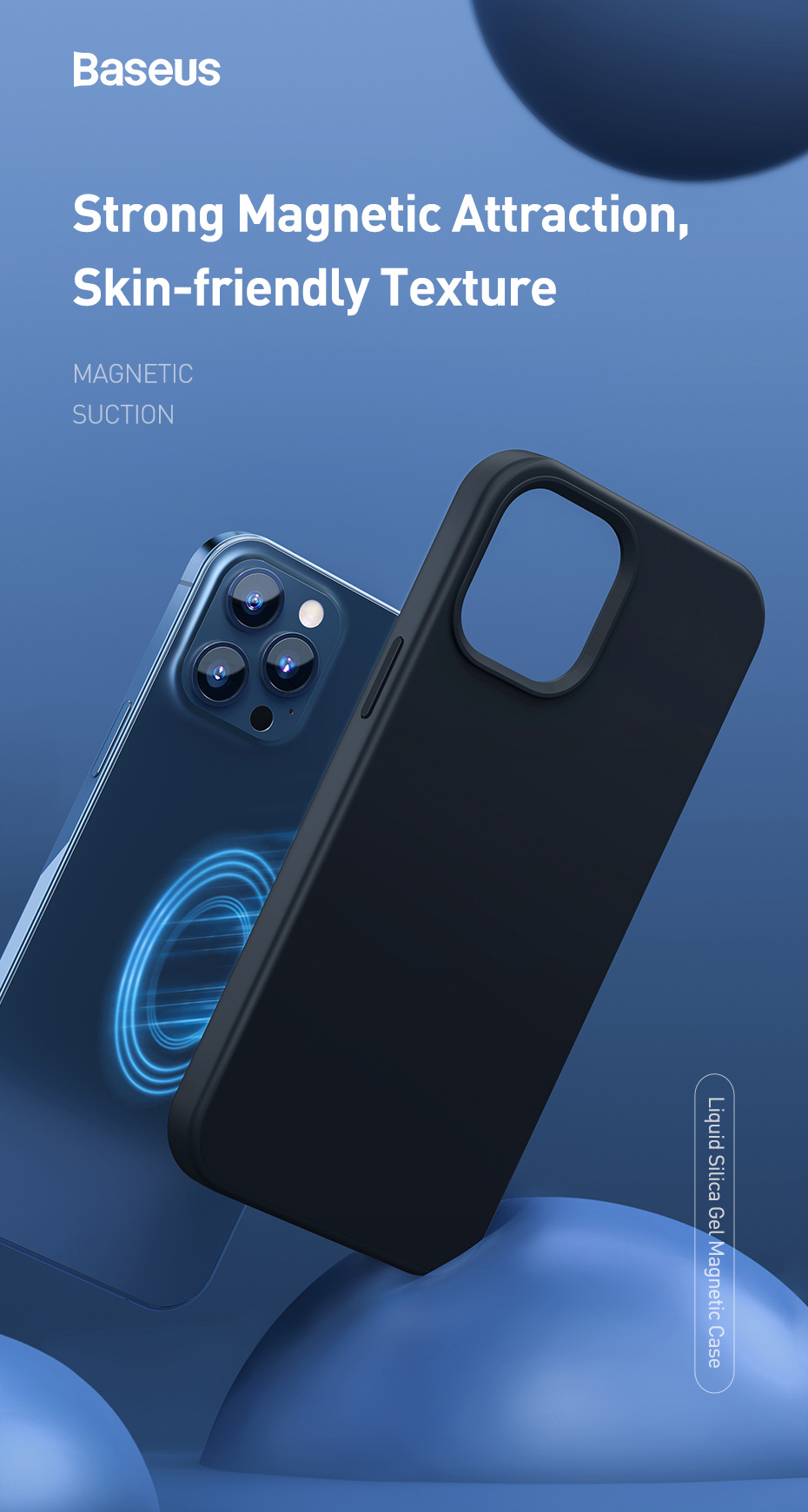 Baseus-for-iPhone-12-Mini-54quot-Set-of-Accessories-Case-Magnetic-Anti-Fingerprint-Shockproof-Protec-1811815-1