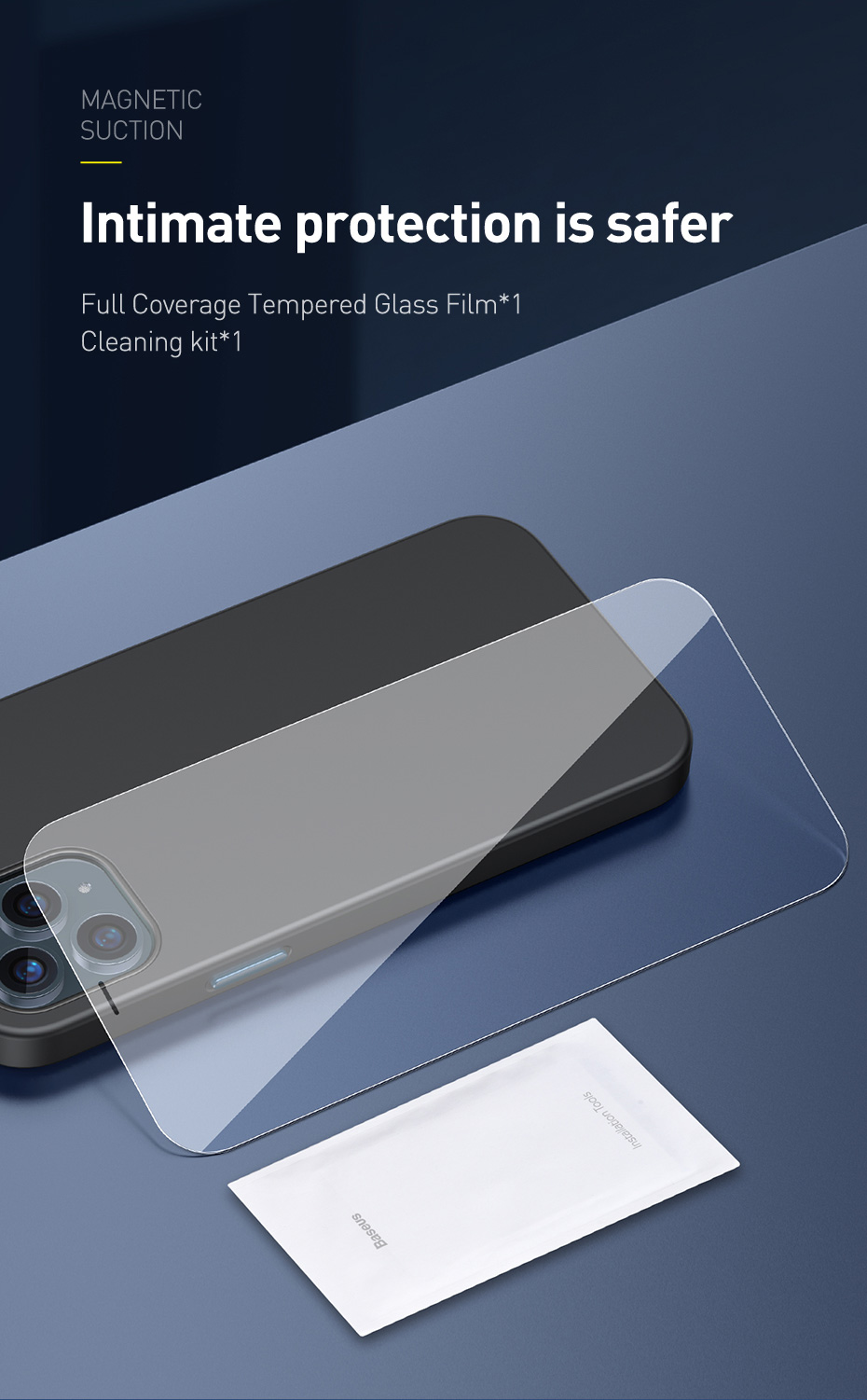 Baseus-for-iPhone-12-Mini-54quot-Set-of-Accessories-Case-Magnetic-Anti-Fingerprint-Shockproof-Protec-1811815-13