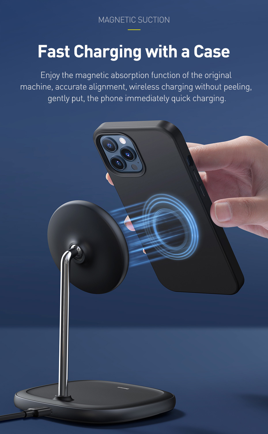 Baseus-for-iPhone-12-Mini-54quot-Set-of-Accessories-Case-Magnetic-Anti-Fingerprint-Shockproof-Protec-1811815-4