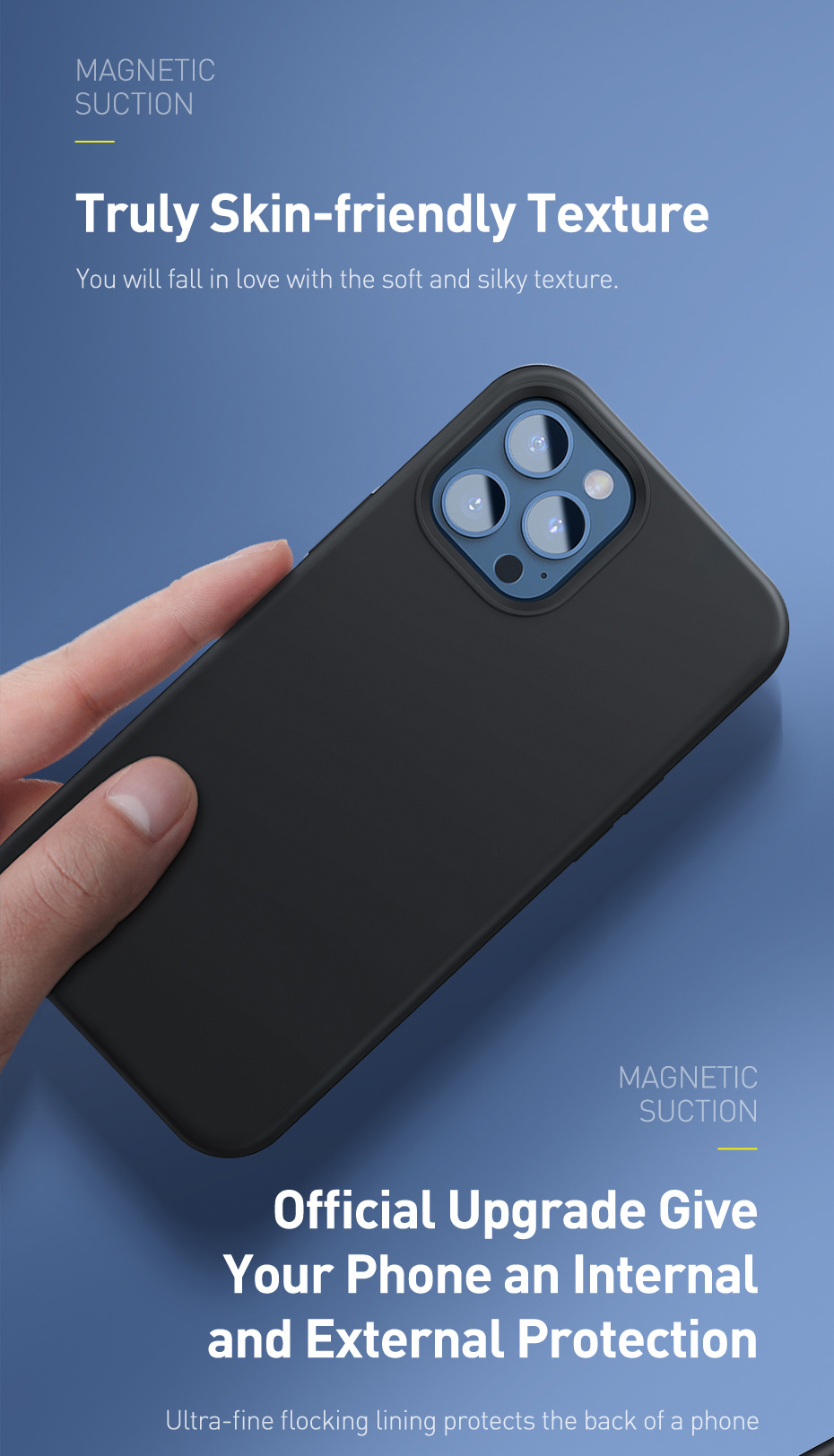 Baseus-for-iPhone-12-Mini-54quot-Set-of-Accessories-Case-Magnetic-Anti-Fingerprint-Shockproof-Protec-1811815-7