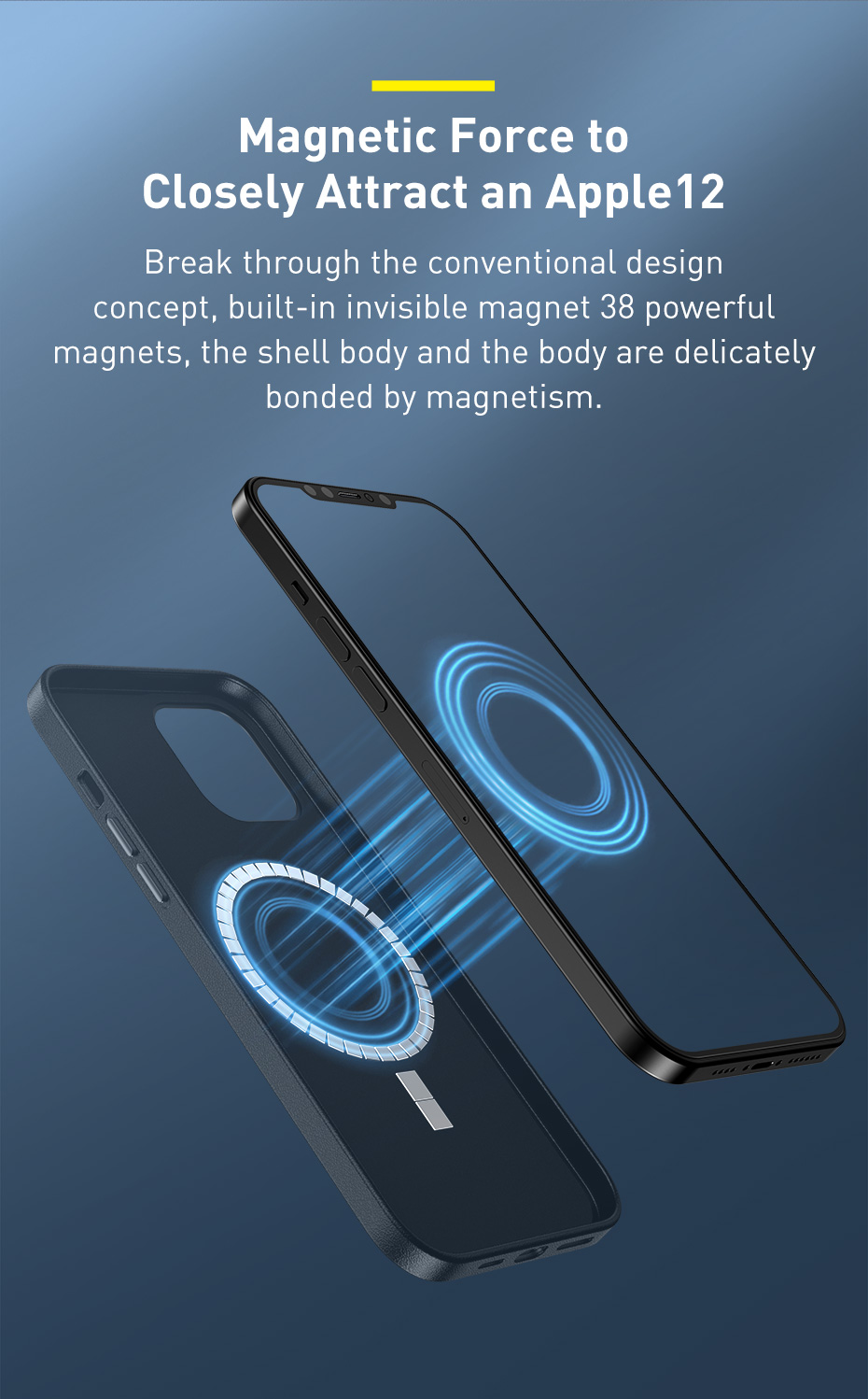 Baseus-for-iPhone-12-Mini-Case-Magnetic-Anti-Fingerprint-Shockproof-PU-Leather-Protective-Case-Back--1770978-2