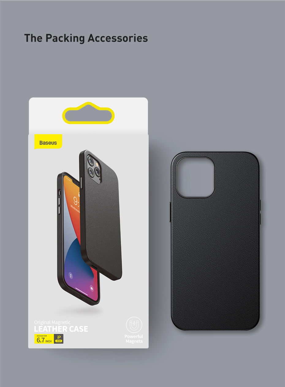 Baseus-for-iPhone-12-Mini-Case-Magnetic-Anti-Fingerprint-Shockproof-PU-Leather-Protective-Case-Back--1770978-12
