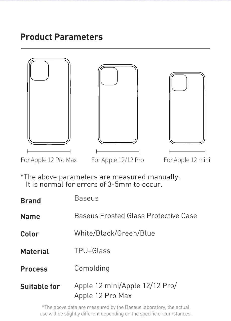 Baseus-for-iPhone-12-Mini-Case-Matte-Anti-Fingerprint-Shockproof-Tempered-Glass-Protective-Case-1759136-11