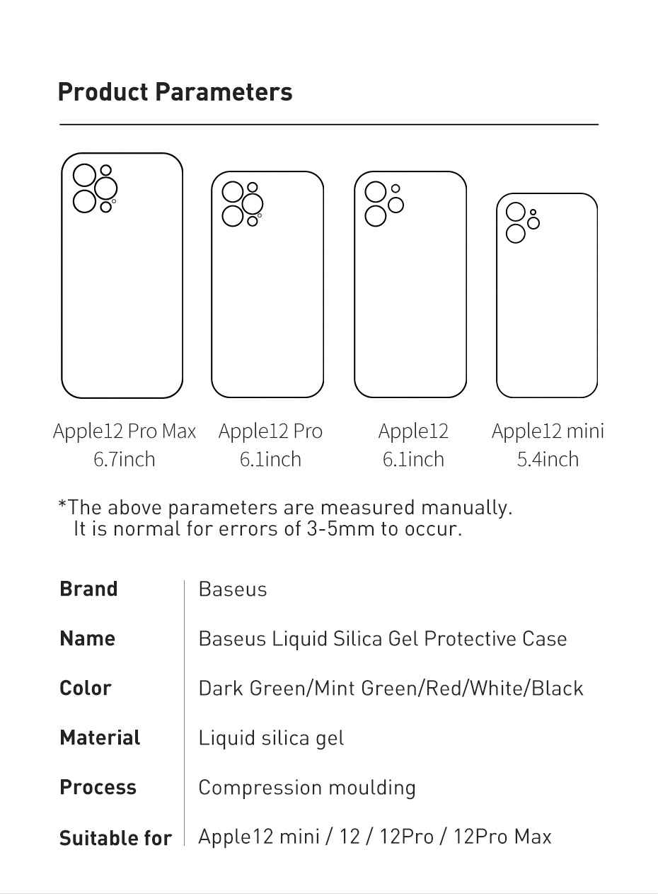 Baseus-for-iPhone-12-Pro-Case-Dirtproof-Anti-Fingerprint-Shockproof-with-Lens-Protector-Liquid-Silic-1759298-10