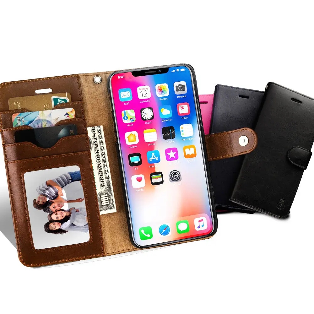 Business-Multifunctional-Magnetic-PU-Leather-with-Card-Slots-Wallet-Full-Body-Shockproof-Flip-Protec-1429299-1