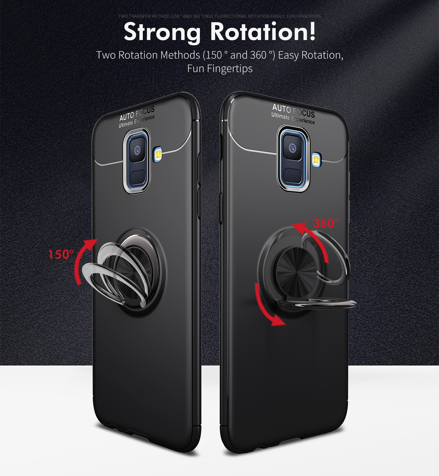 C-KU-360ordm-Rotating-Ring-Grip-Kicktand-Protective-Case-For-Samsung-Galaxy-A6-2018-1331157-5