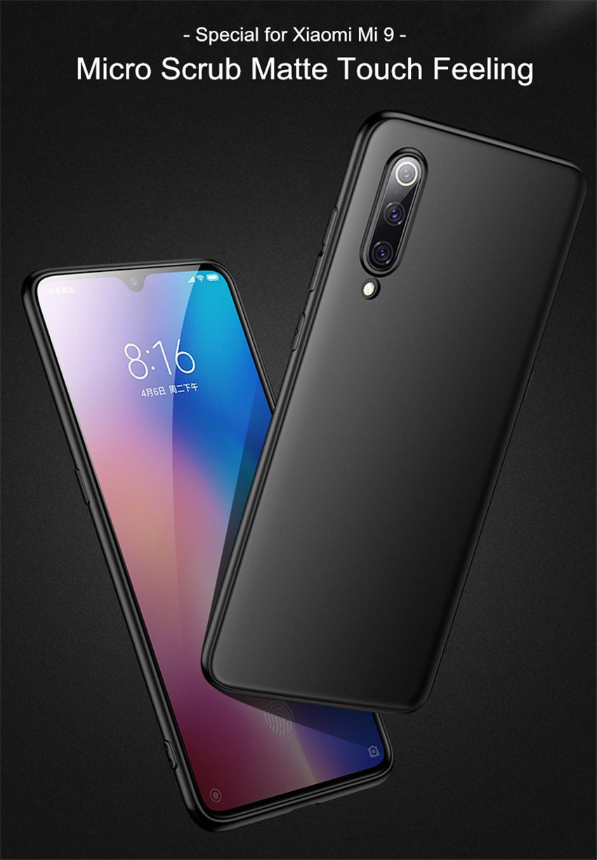 Cafele-Matte-Anti-fingerprint-Shockproof-Soft-TPU-Back-Cover-Protective-Case-for-Xiaomi-Mi9-Mi-9-Non-1455328-1