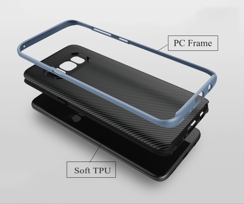 Carbon-Fiber-PC-FrameTPU-Back-Case-For-Samsung-Galaxy-S8-Plus-1141732-2