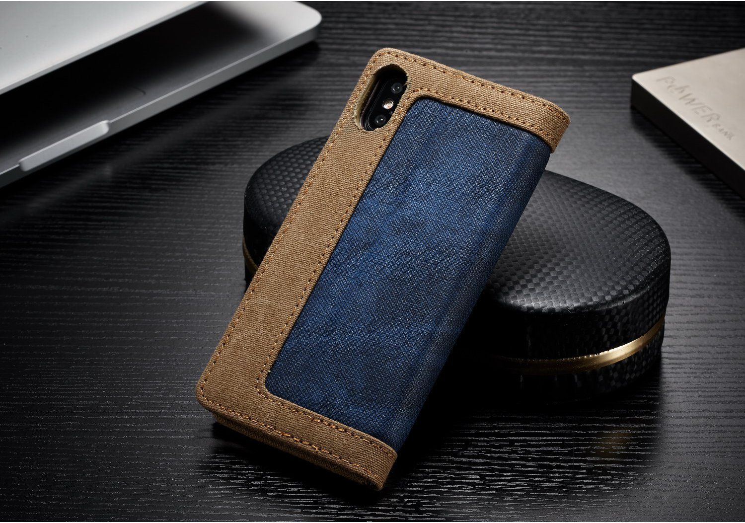 Caseme-Magnetic-Flip-Kickstand-Wallet-Card-Slot-Protective-Case-For-iPhone-XSX-1208046-8