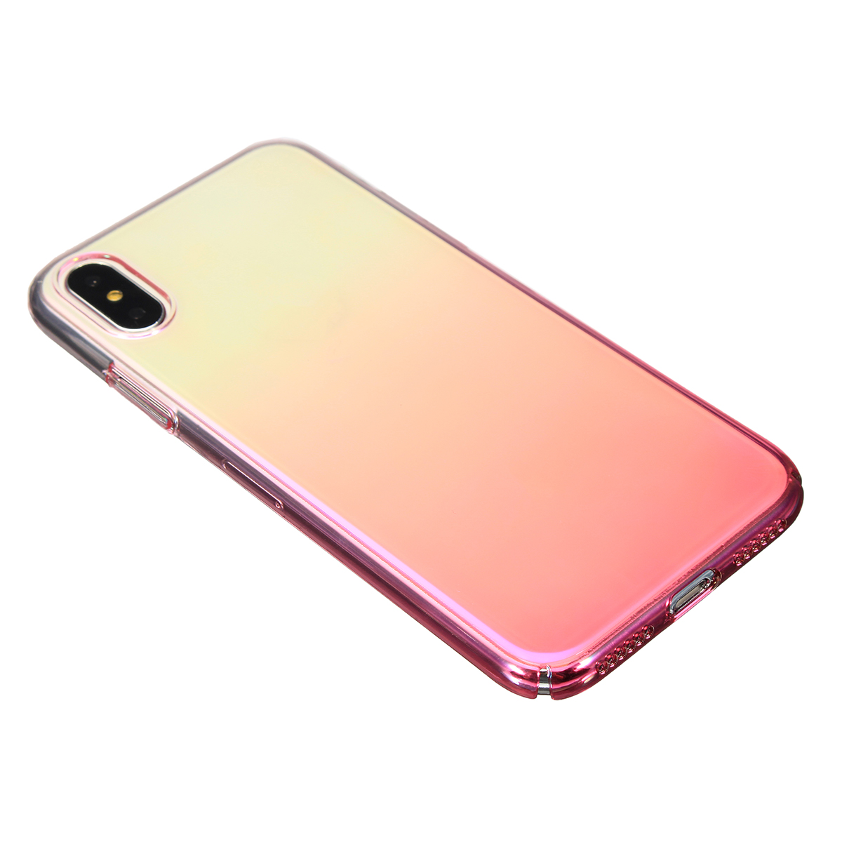 Color-Gradient-Shockproof-Transparent-Hard-PC-Case-Cover-for-iPhone-X-1213102-4