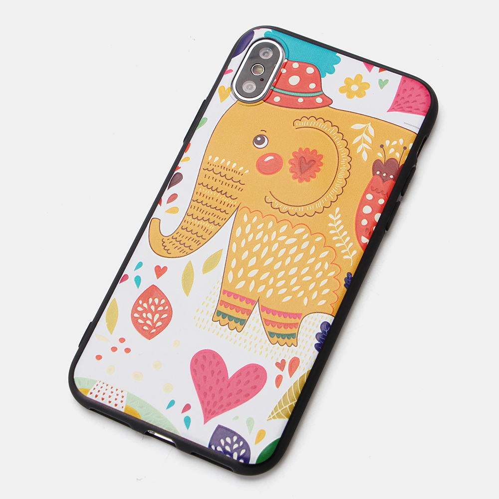 Colorful-Bus-Elephant-Painting-TPU-Protective-Case-Back-Cover-for-for-iPhone-6--6S--6-Plus--6S-Plus--1436148-4