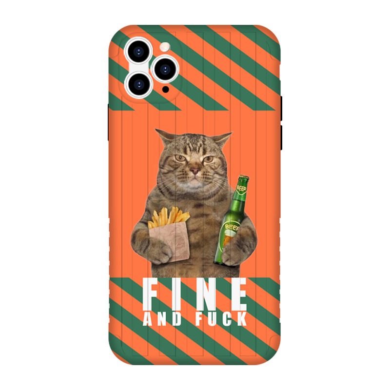 Creative-Cute-Gigantic-Cat-Pattern-Protective-Case-Back-Cover-for-iPhone-11--11-Pro--11-Pro-Max--X---1734484-2