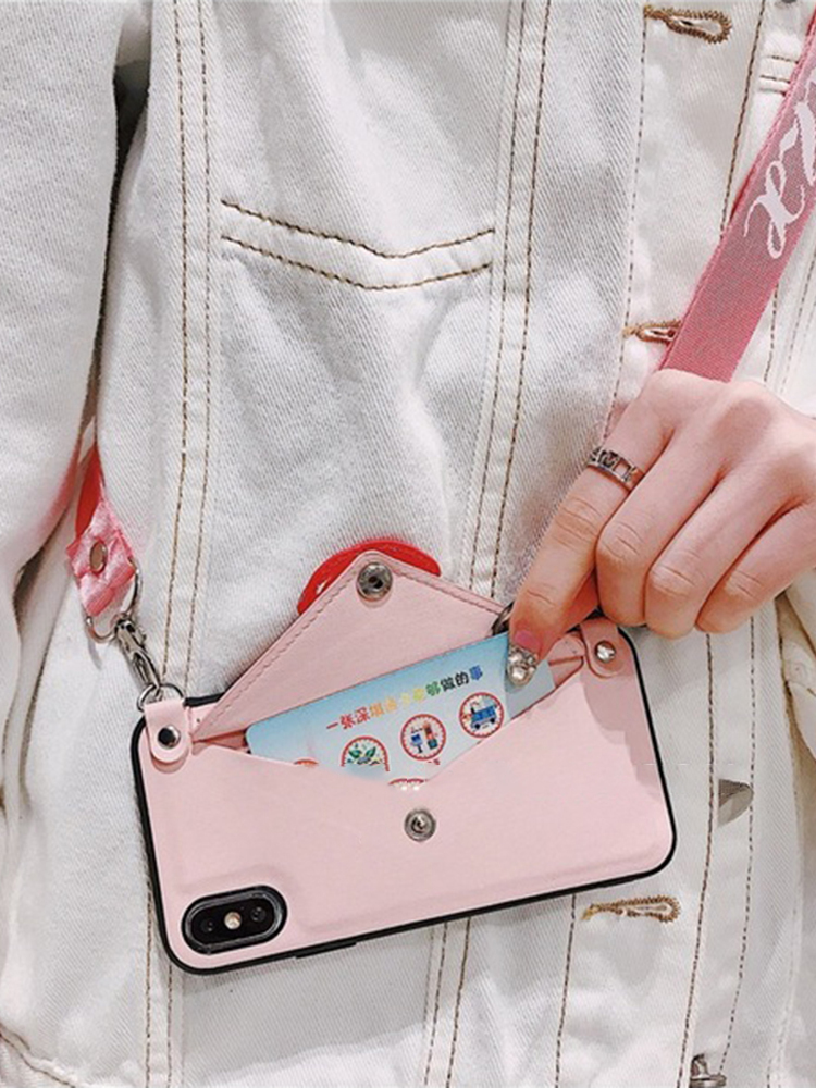 Creative-Envelope-Pattern-PU-Leather-Protective-Case-with-Strap-Card-Slot-for-iPhone-X--XS--XR--XS-M-1541061-7