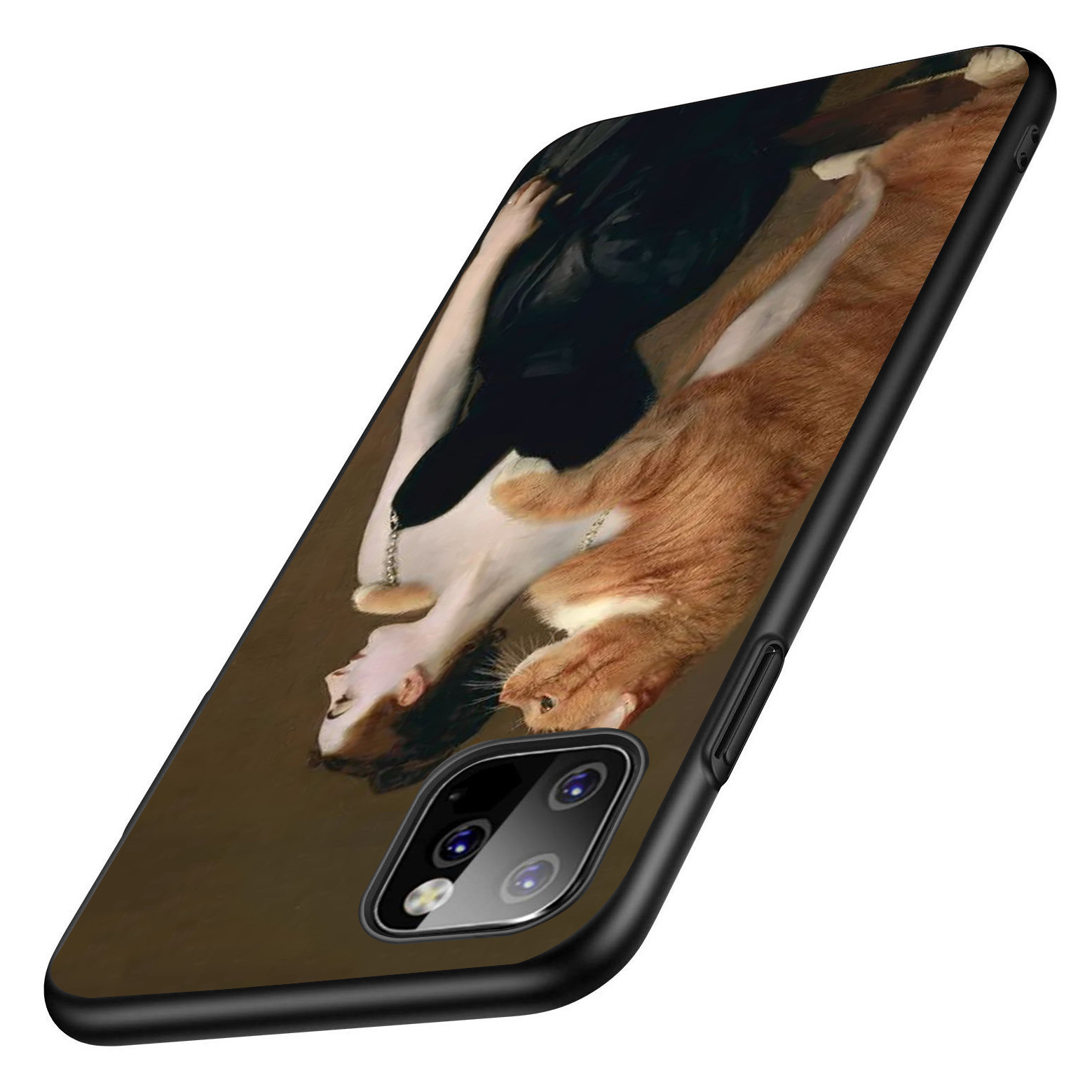 Creative-Retro-Oil-Painting-Cat-Pattern-Protective-Case-Back-Cover-for-iPhone-11--11-Pro--11-Pro-Max-1727647-4