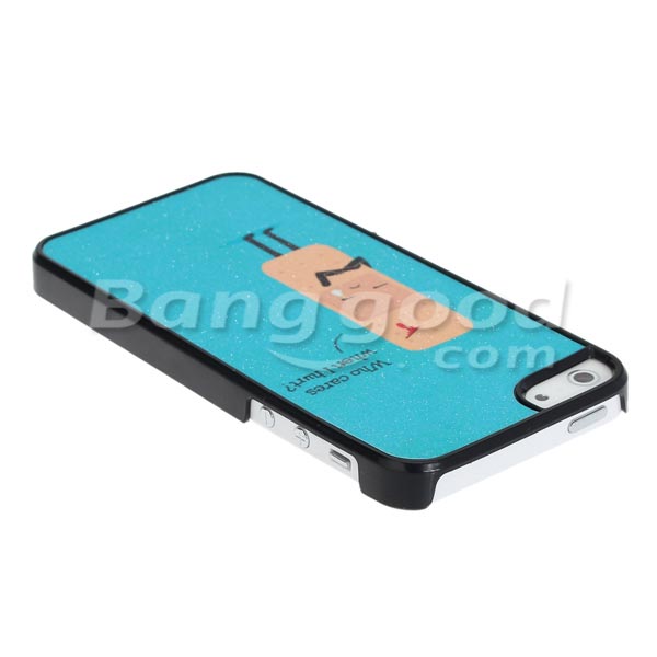Cute-Sad-Cartoon-Wound-Plastic-Hard-Cover-Case-Skin-For-iPhone-5-60901-2