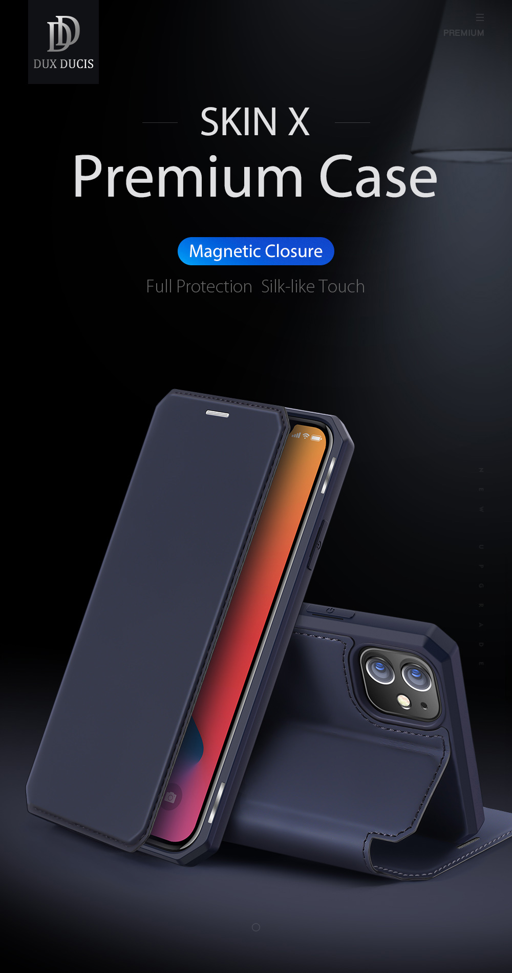 DUX-DUCIS-Magnetic-Flip-with-Card-Slot-Stand-PU-Leather-Shockproof-Anti-Scratch-Full-Body-Protective-1740740-1
