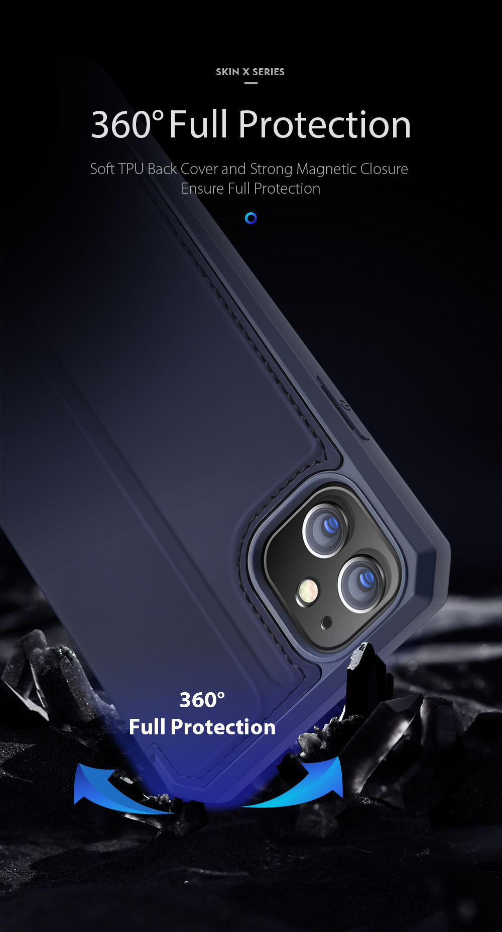 DUX-DUCIS-Magnetic-Flip-with-Card-Slot-Stand-PU-Leather-Shockproof-Anti-Scratch-Full-Body-Protective-1740740-4