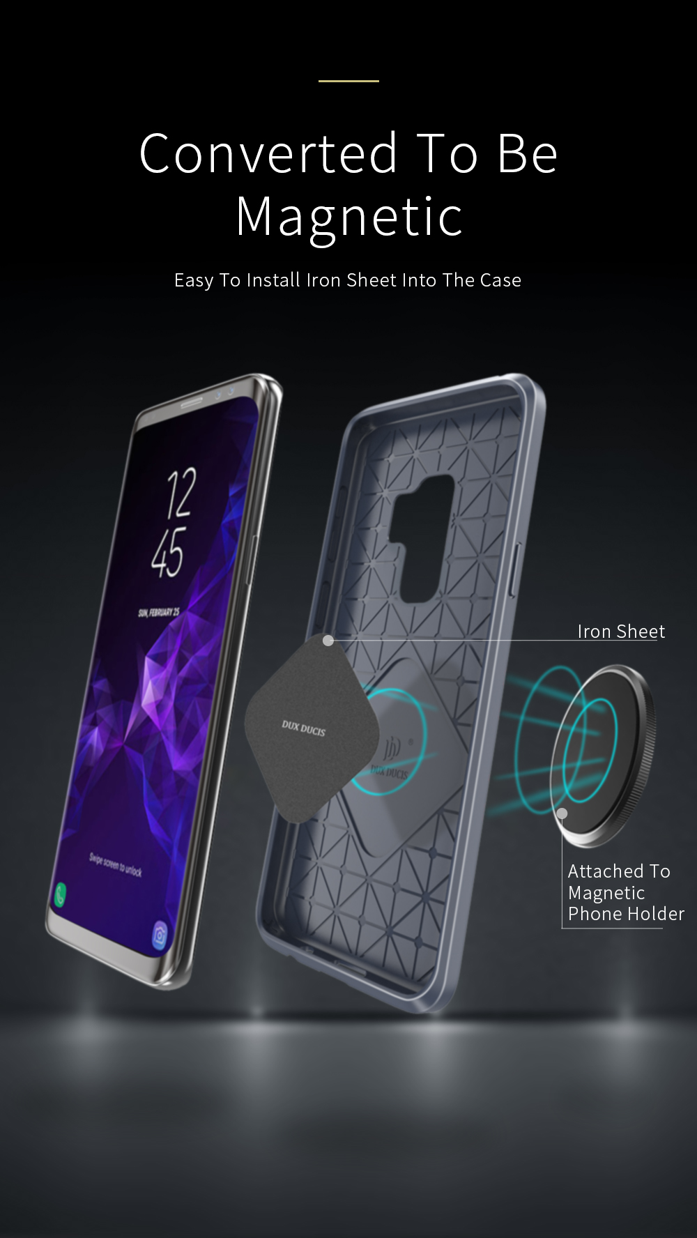 DUX-DUCIS-Magnetic-Heat-Dissipation-Soft-TPU-Protective-Case-for-Samsung-Galaxy-S9-Plus-1282995-4
