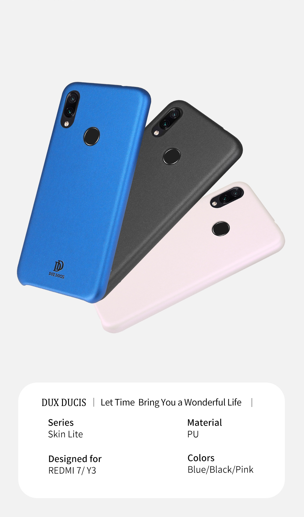 DUX-DUCIS-Smooth-Touch-Shockproof-PU-LeatherSilicone-Soft-Protective-Case-For-Xiaomi-Redmi-7--Redmi--1481417-10