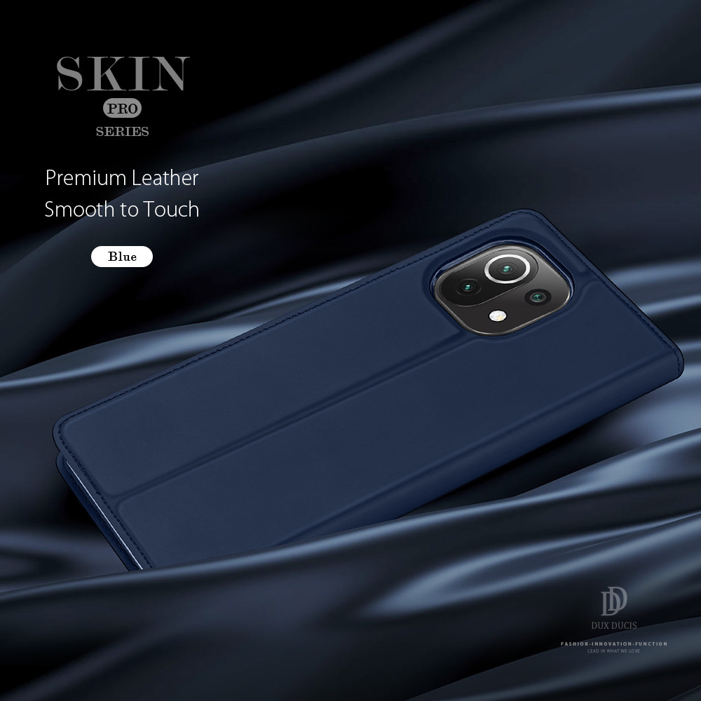 DUX-DUCIS-for-Xiaomi-Mi-11-Lite-Case-Flip-Magnetic-with-Card-Slot-Stand-Shockproof-PU-Leather-Protec-1873005-2