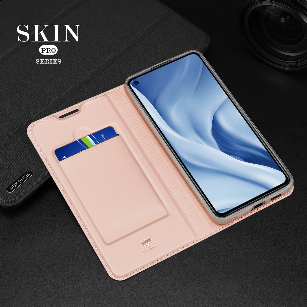 DUX-DUCIS-for-Xiaomi-Mi-11-Lite-Case-Flip-Magnetic-with-Card-Slot-Stand-Shockproof-PU-Leather-Protec-1873005-16
