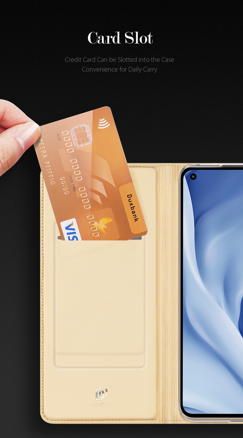 DUX-DUCIS-for-Xiaomi-Mi-11-Lite-Case-Flip-Magnetic-with-Card-Slot-Stand-Shockproof-PU-Leather-Protec-1873005-10