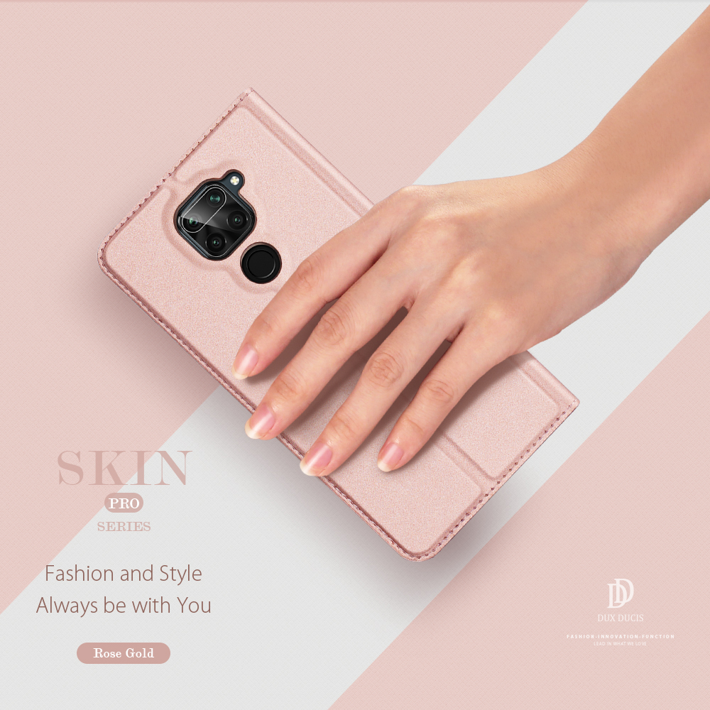 DUX-DUCIS-for-Xiaomi-Redmi-Note-9--Redmi-10X-4G-Case-Flip-Magnetic-with-Card-Slot-Stand-Shockproof-P-1705327-3