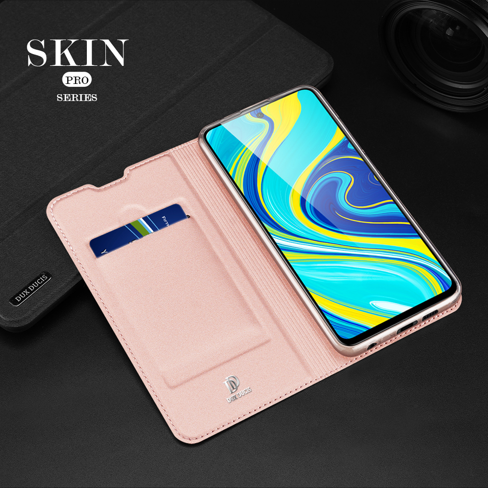DUX-DUCIS-for-Xiaomi-Redmi-Note-9-Pro-Case-Flip-Magnetic-with-Card-Slot-Stand-Shockproof-PU-Leather--1695176-12