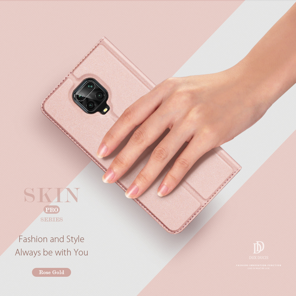 DUX-DUCIS-for-Xiaomi-Redmi-Note-9-Pro-Case-Flip-Magnetic-with-Card-Slot-Stand-Shockproof-PU-Leather--1695176-3