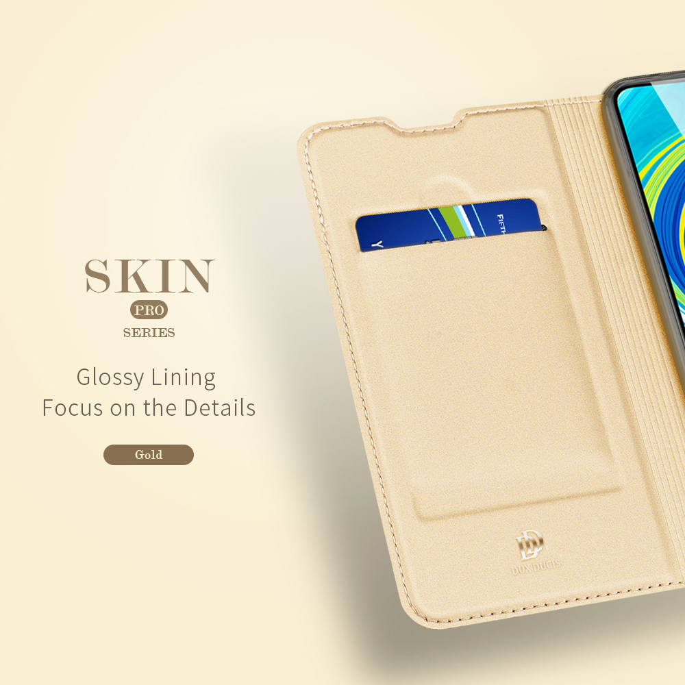 DUX-DUCIS-for-Xiaomi-Redmi-Note-9-Pro-Case-Flip-Magnetic-with-Card-Slot-Stand-Shockproof-PU-Leather--1695176-5