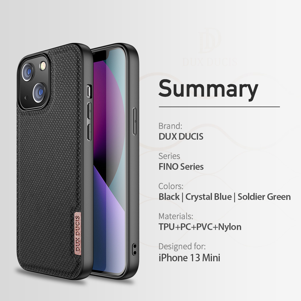 DUX-DUCIS-for-iPhone-13-Mini-13-13-Pro-13-Pro-Max-Case-Breathable-Anti-Scratch-Shockproof-Nylon-Wove-1901188-19