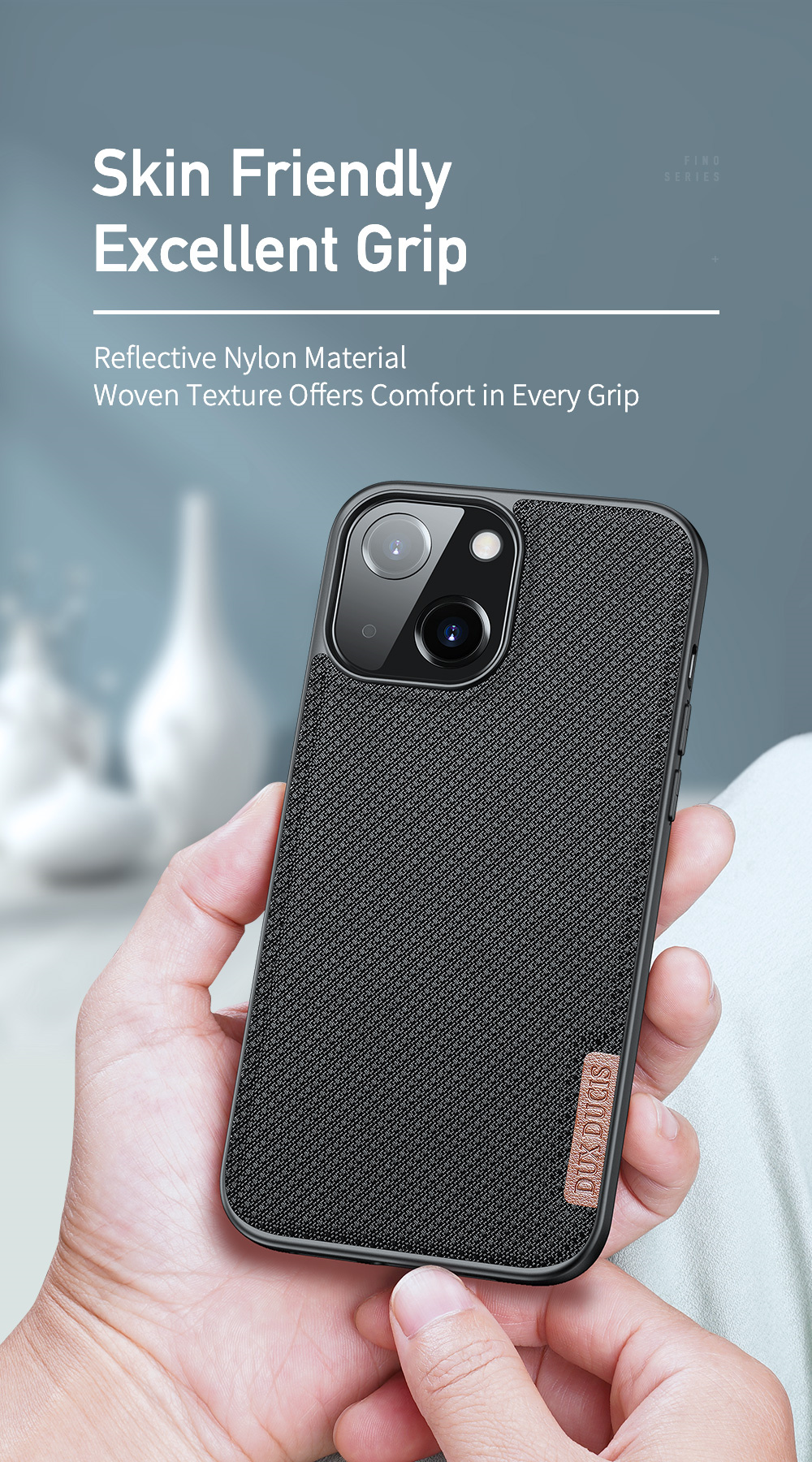 DUX-DUCIS-for-iPhone-13-Mini-13-13-Pro-13-Pro-Max-Case-Breathable-Anti-Scratch-Shockproof-Nylon-Wove-1901188-7