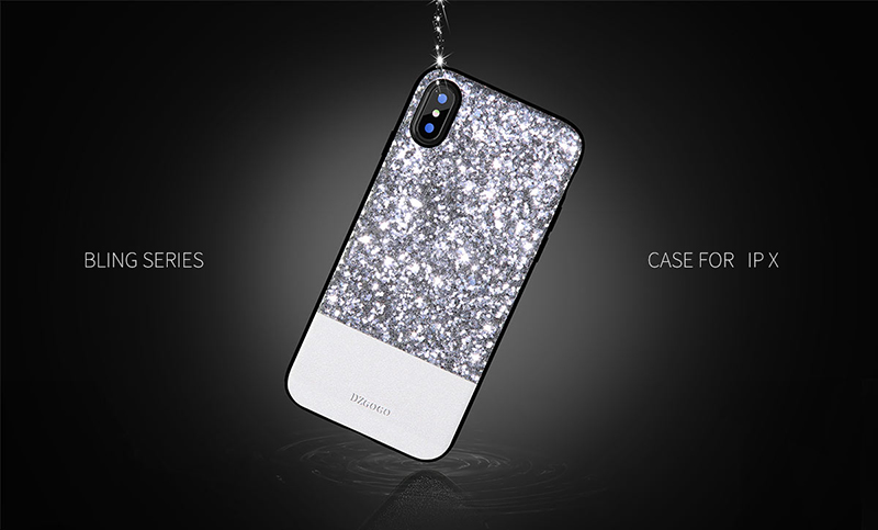 DZGOGO-Diamond-Bling-PU-Leather-Protective-Case-for-iPhone-X-1311475-1