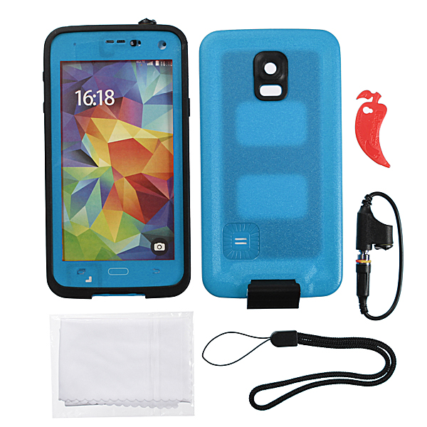 ELEGIANT-for-Samsung-Galaxy-S5-i9600-Waterproof-Case-Transparent-Touch-Screen-Shockproof-Full-Cover--945466-14