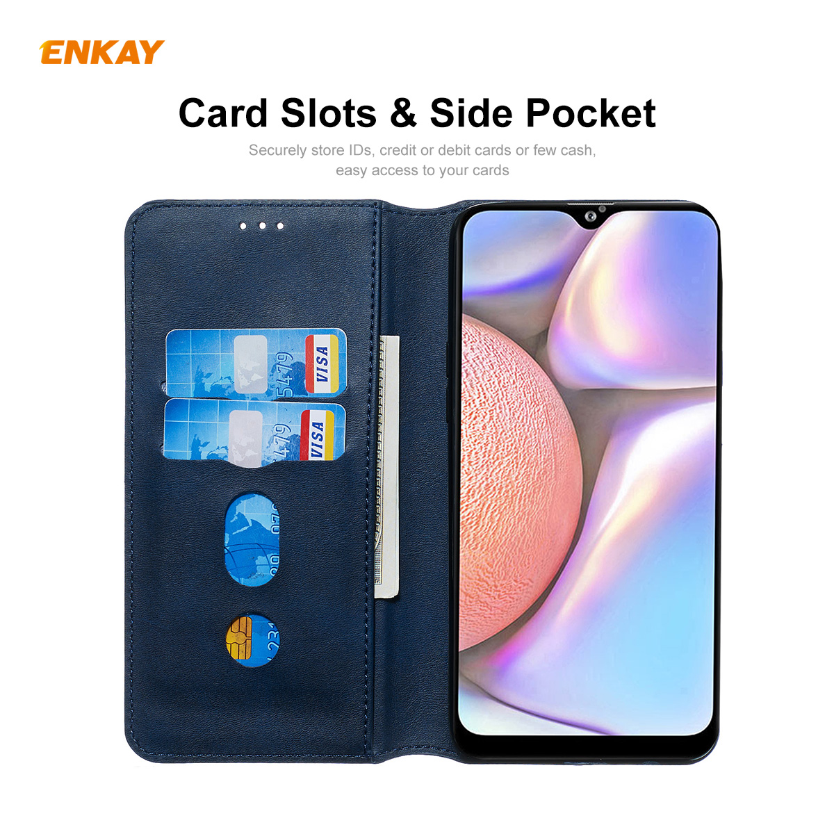 ENKAY-ENK-PUC026-for-Samsung-Galaxy-A10S--M01S-Case-Magnetic-Flip-with-Multi-Card-Slot-Stand-PU-Leat-1789369-8