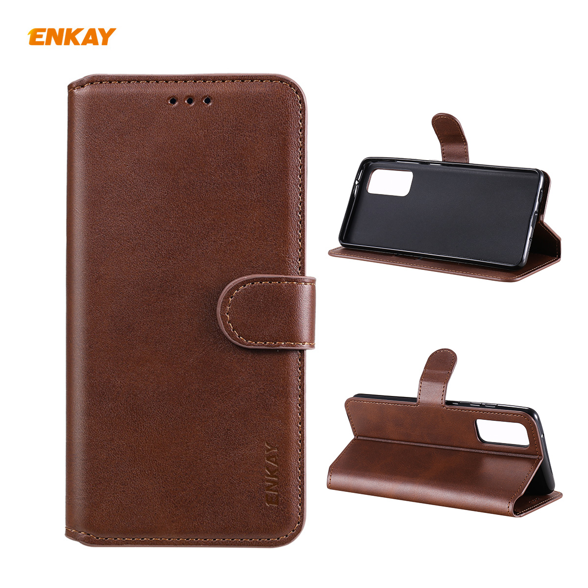 ENKAY-for-POCO-X3-PRO---POCO-X3-NFC-Case-Magnetic-Flip-with-Multi-Card-Slot-Stand-PU-Leather--TPU-Sh-1789338-9