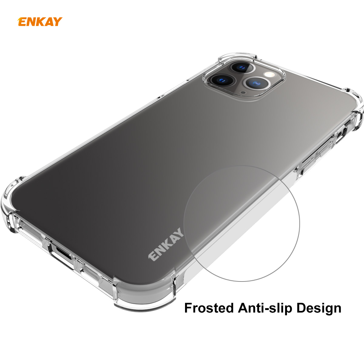 Enkay-2-in-1-for-iPhone-12-Pro--12-Accessories-with-Airbags-Non-Yellow-Transparent-TPU-Protective-Ca-1770210-8