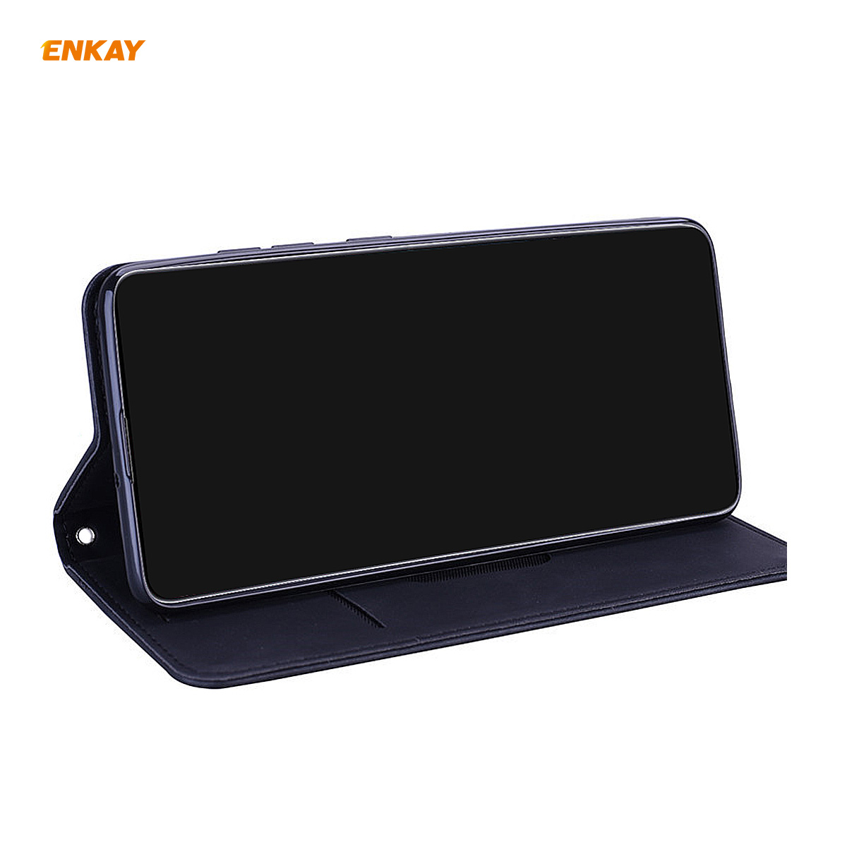 Enkay-for-iPhone-12-Pro-Max-Case-Business-Magnetic-Flip-with-Card-Slot-Stand-PU-Leather--TPU-Full-Co-1755830-4