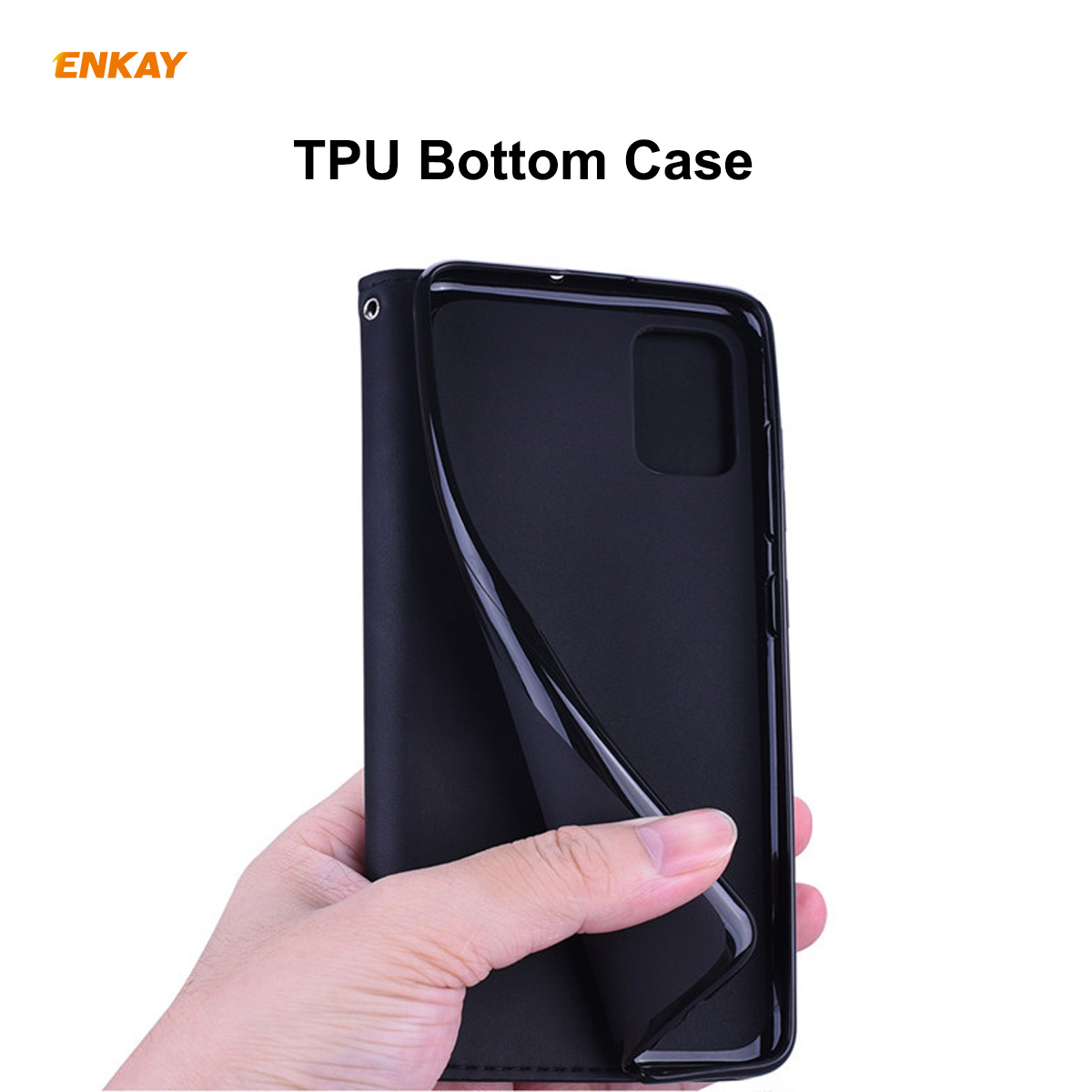 Enkay-for-iPhone-12-Pro-Max-Case-Business-Magnetic-Flip-with-Card-Slot-Stand-PU-Leather--TPU-Full-Co-1755830-5