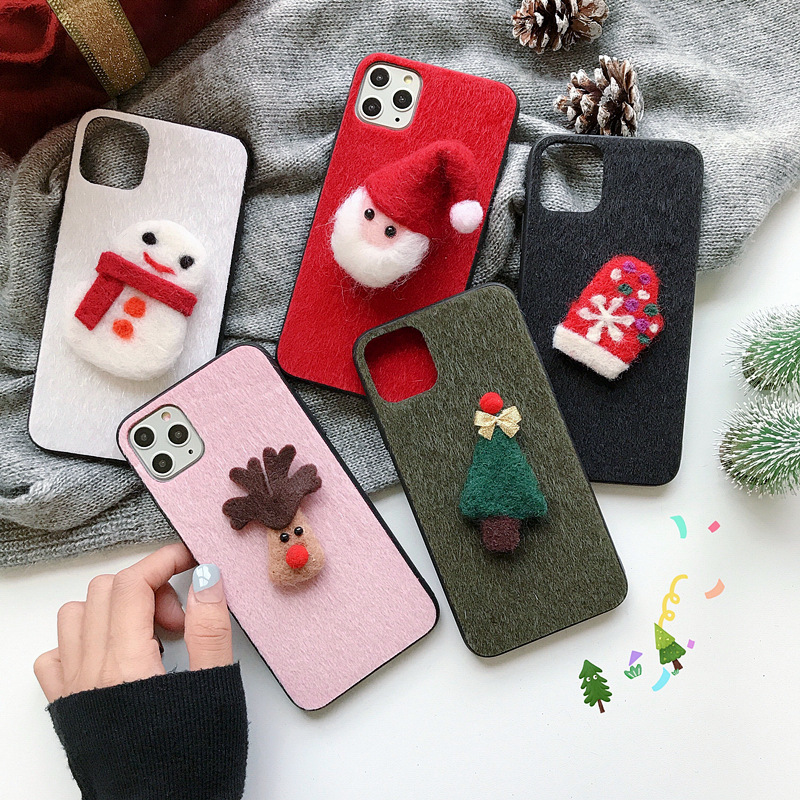Fashion-3D-Christmas-Pattern-Plush-Protective-Case-Back-Cover-for-iPhone-11--11-Pro--11-Pro-Max--X---1598474-1