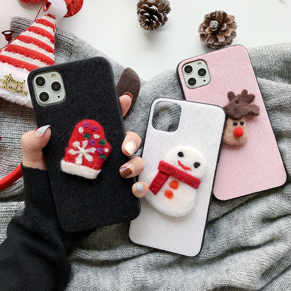 Fashion-3D-Christmas-Pattern-Plush-Protective-Case-Back-Cover-for-iPhone-11--11-Pro--11-Pro-Max--X---1598474-10