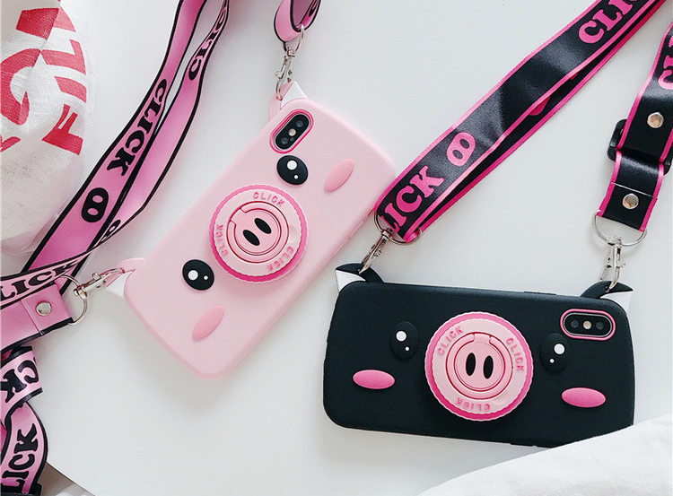Fashion-Cute-Cartoon-Pig-Pattern-with-Ring-Holder-Stand-Soft-Silicone-Protective-Case-for-iPhone-6---1432944-3