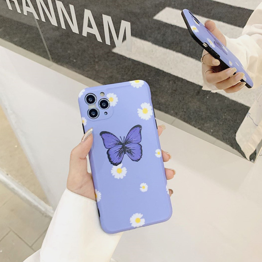 Fashion-Ins-Butterfly-Pattern-Shockproof-TPU-Protective-Case-for-iPhone-11--11-Pro--11-Pro-Max--X--X-1671887-5