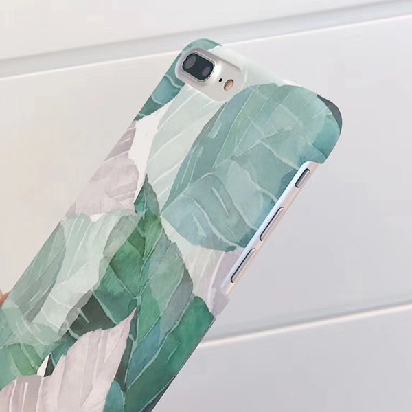 Fashion-Ins-Plant-Pattern-Matte-TPU-Bumpers-Shockproof-Protective-Case-for-iPhone-X--XS--XR--XS-Max--1428186-2