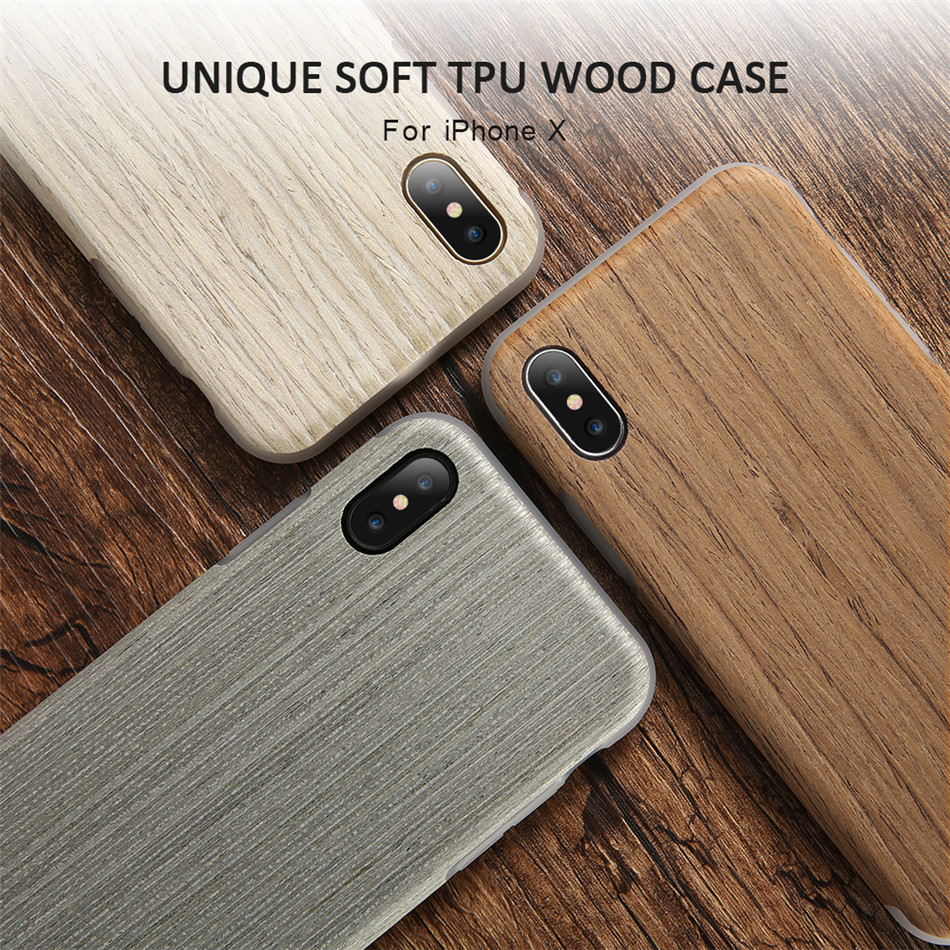 Floveme-Natural-Wood-Grain-Texture-Soft-TPU-Case-For-iPhone-X-1213056-1