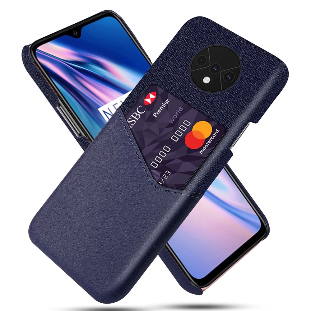 For-OnePlus-7T-Case-Bakeey-Luxury-PU-Leather-Cloth-with-Card-Slot-Shockproof-Anti-scratch-Back-Cover-1607588-8